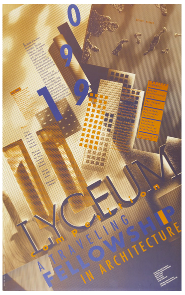 Skolos-Wedell Poster Lyceum